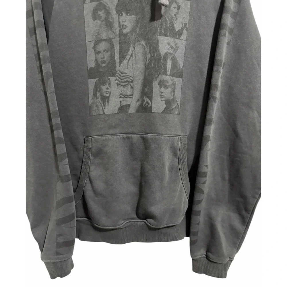 Taylor Swift‎ Exclusive Eras Tour Merch Charcoal Grey Hoodie Concert Size Medium